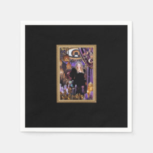 Witchy Whimsigoth Stevie Collage Napkins