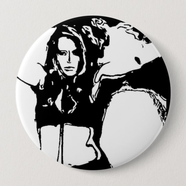 Witchy Woman Button (Front)