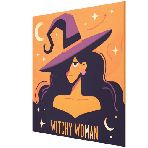 Witchy Woman Canvas Print