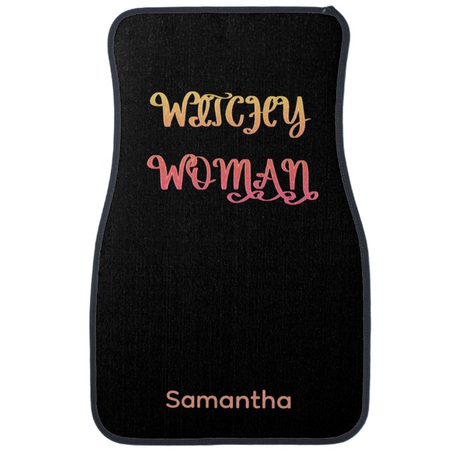 Witchy Woman Car Floor Mat (Front)