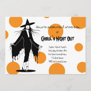 Witchy Woman Invitation