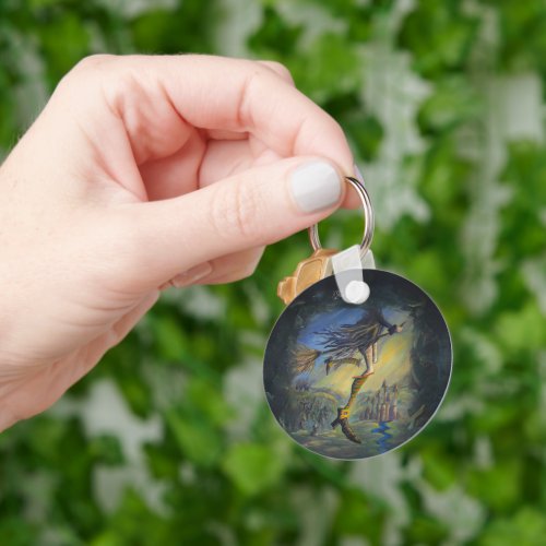 "Witchy Woman" Keychain