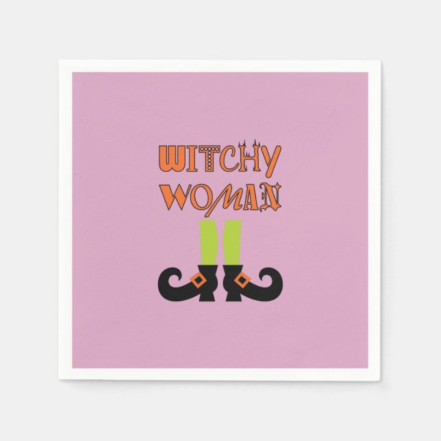WITCHY WOMAN! NAPKINS (Front)