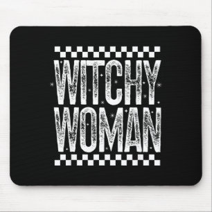 Witchy Woman Soky Mama Retro Halloween Season Quot Mouse Pad