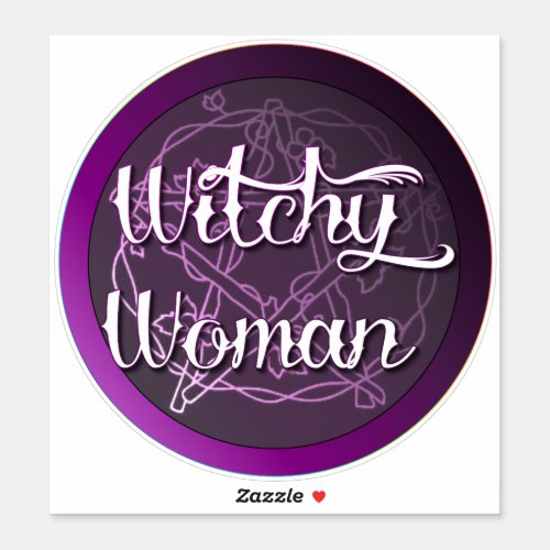Witchy Woman sticker