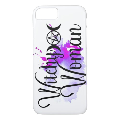 Witchy Woman Watercolor iPhone 87 Case