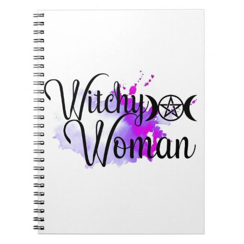Witchy Woman Watercolor Notebook