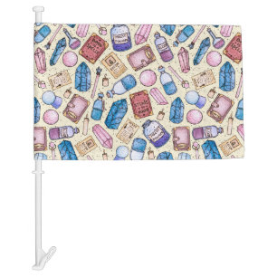 Witchy Wonders Car Flag