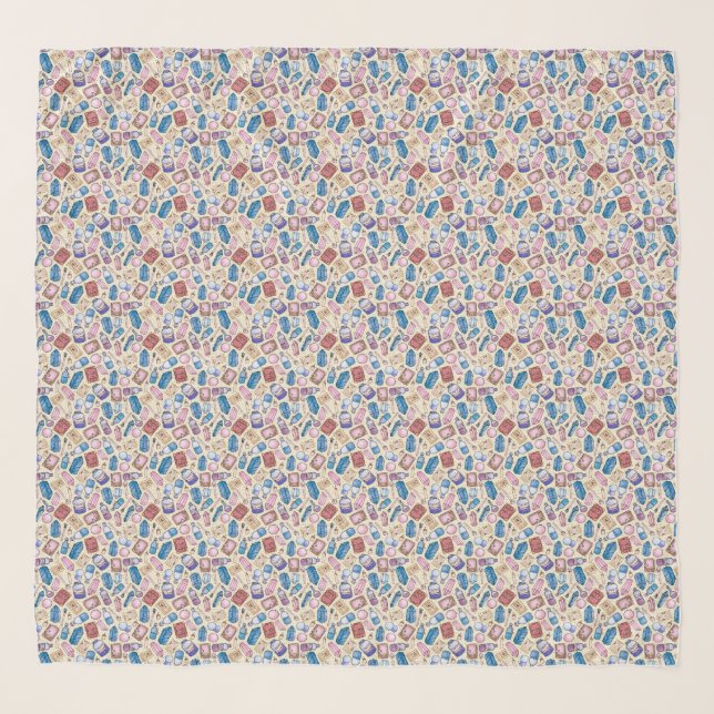 Witchy Wonders Chiffon Scarf (Front)