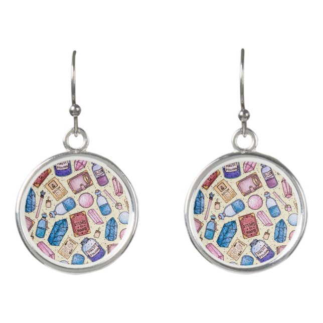 Witchy Wonders Earrings (Front)