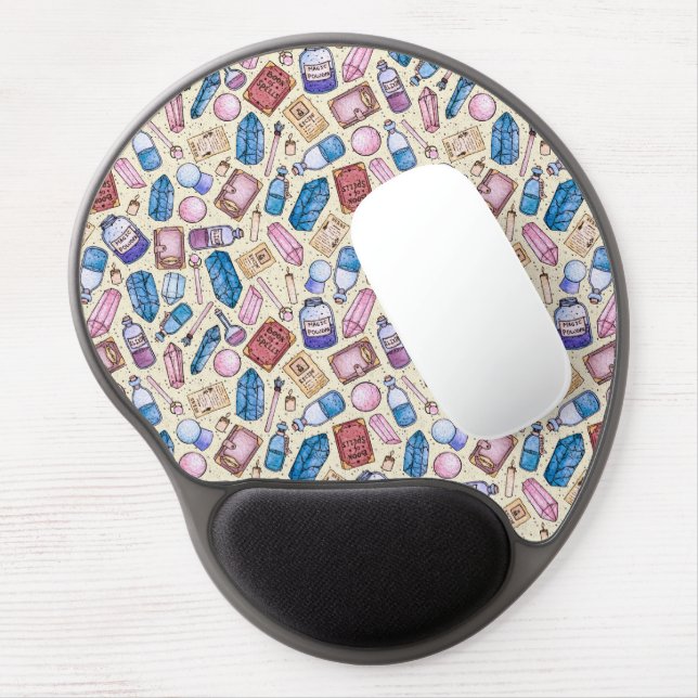 Witchy Wonders Gel Mouse Pad (Left Side)