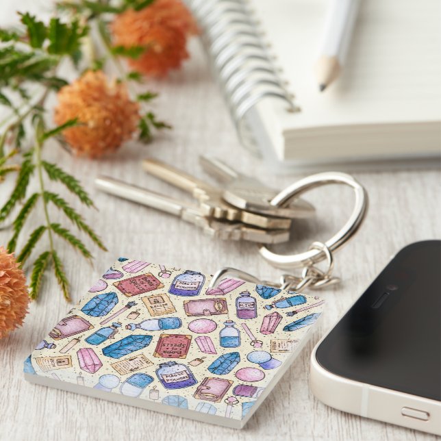 Witchy Wonders Keychain (Front Right)