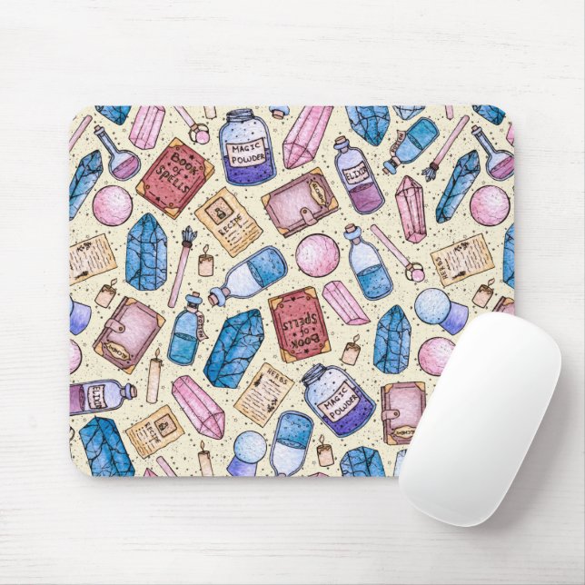 Witchy Wonders Mouse Pad (With Mouse)