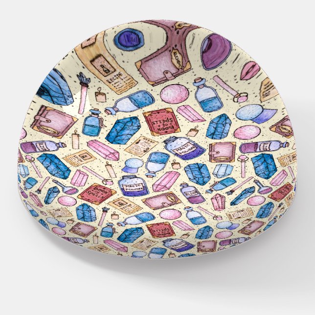 Witchy Wonders Paperweight (Angled)