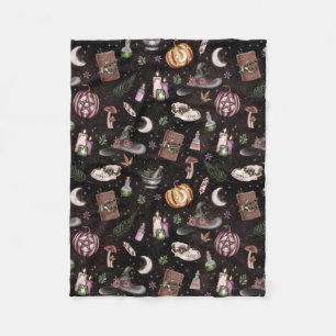 Witchy Woodland  Fleece Blanket