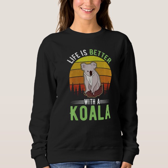 with a Koala  1 Sweatshirt (Front)