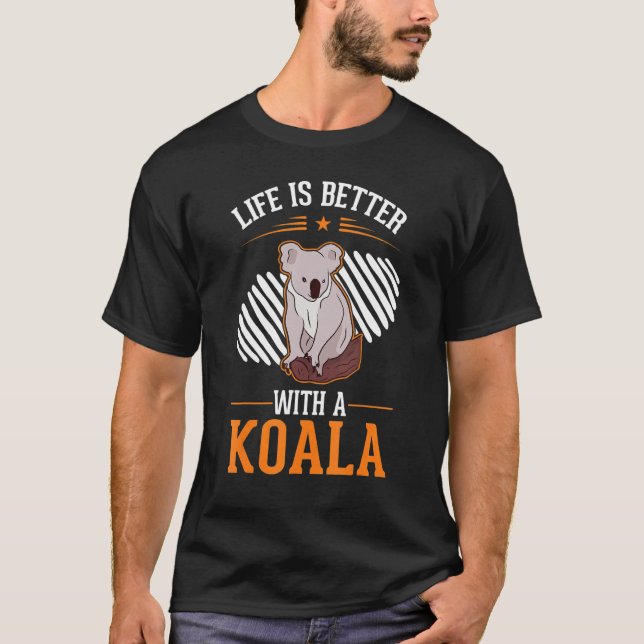 with a Koala 1 T-Shirt (Front)