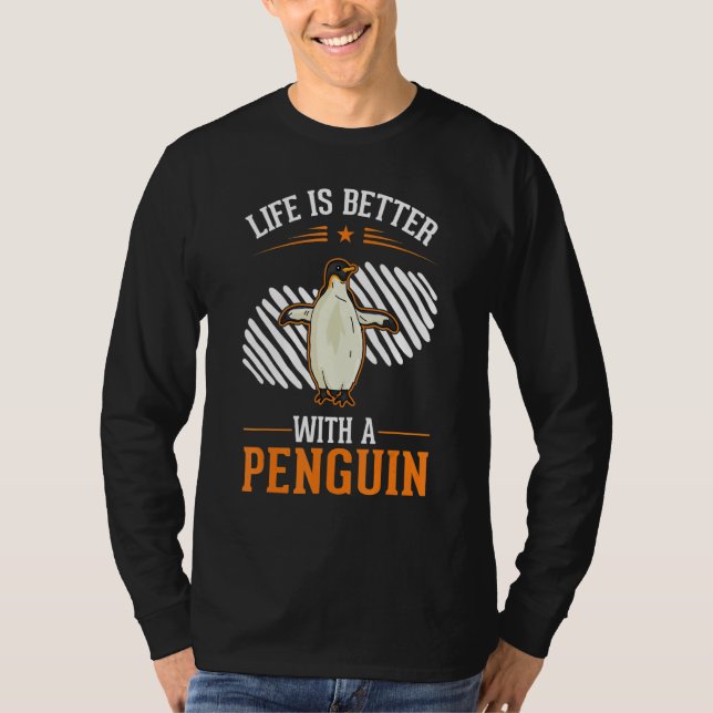 with a Penguin 1 T-Shirt (Front)