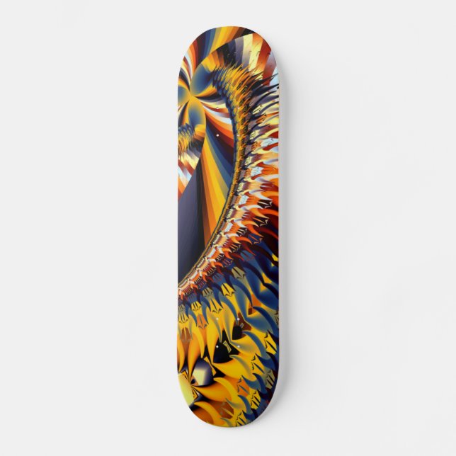 With A Twist Skateboard Deck (Front)