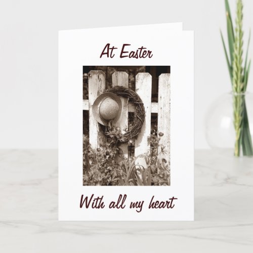 WITH ALL MY HEART_HAPPINESS AT EASTER HOLIDAY CARD