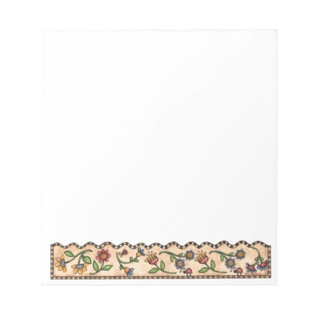 With All My Heart - Notepad (Front)