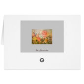 With all my love mom. cards (Back Horizontal)