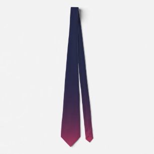 with Blue, Violet and Pink gradient Neck Tie