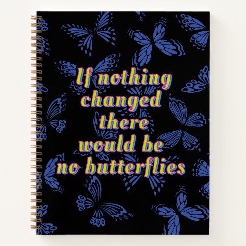 With Brave Wings She Flies Journal Notebook