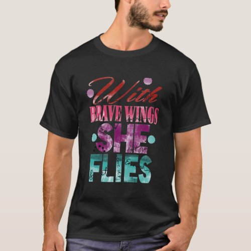 WITH BRAVE WINGSVSHE FILES T_Shirt
