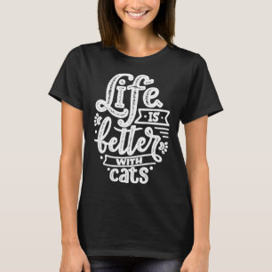 with Cats T-Shirt