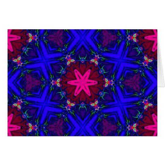 With Center Star Card