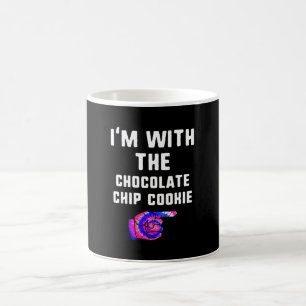 With Chocolate Chip Cookie Tie Dye Halloween Gift Coffee Mug