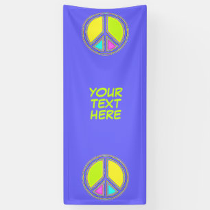 With Colors Filled PEACE Sign 1