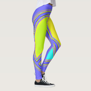 With Colors Filled PEACE Sign 1 Leggings