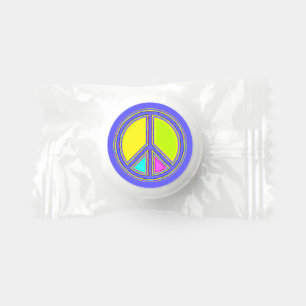 With Colors Filled PEACE Sign 1 Life Saver® Mints