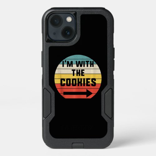 With Cookies Halloween Matching Couple Gift iPhone 13 Case