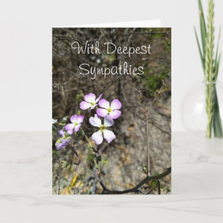 With Deepest Sympathies Card