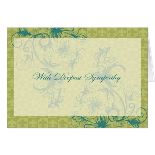 With Deepest Sympathy Card