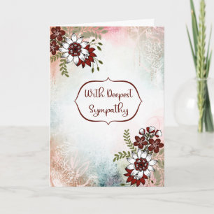 With Deepest Sympathy Card
