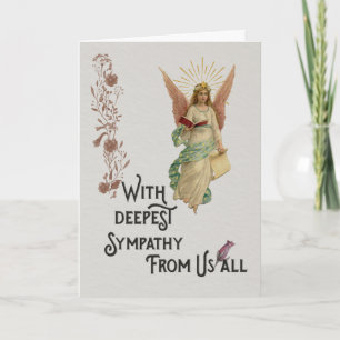 With deepest sympathy card