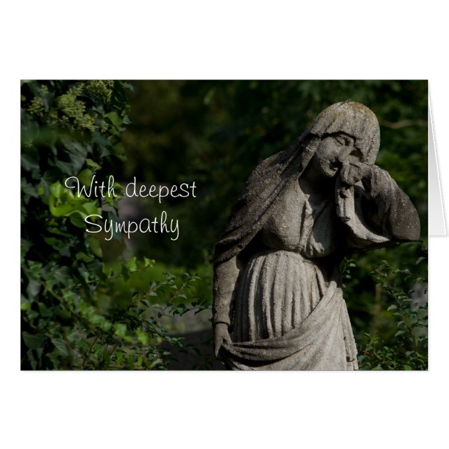 With Deepest Sympathy Cards (Front Horizontal)