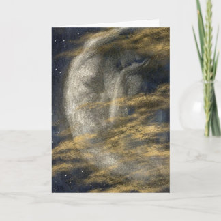 With Deepest Sympathy for Your Loss - Moon Card