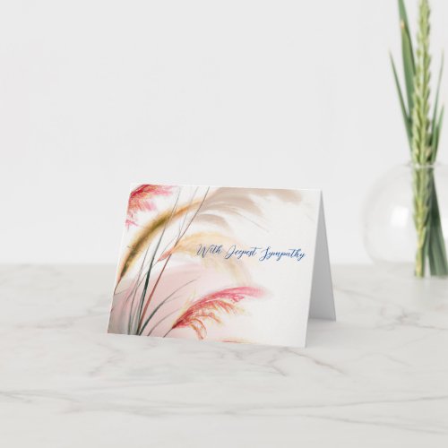 With Deepest Sympathy Thank You Card