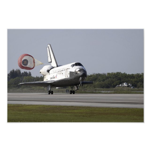 With drag chute unfurled 2 photo print (Front)