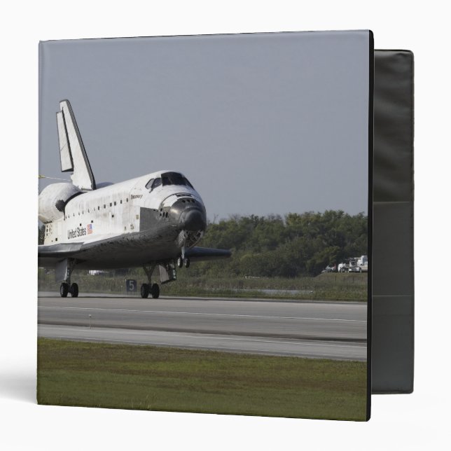 With drag chute unfurled 3 ring binder (Front/Inside)