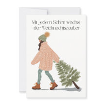 With each step, the Christmas spell grows