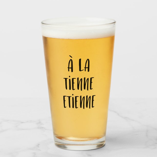 With Etienne holds Glass (Front Filled)