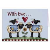 With Ewe . . . (Front Horizontal)