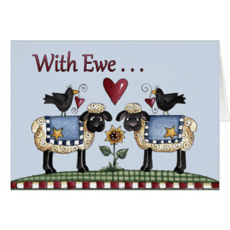 With Ewe . . . Cards