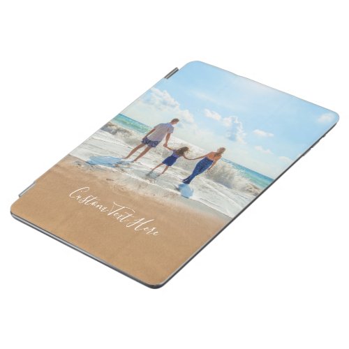 With Family _ Your Own Design Custom Photo Text iPad Air Cover